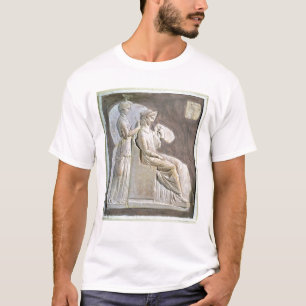 T-shirt Soulagement dépeignant une femme à elle toile