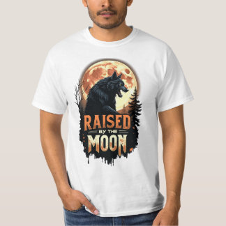 T-shirt Soulevée par la Lune Werewolf Horror Halloween
