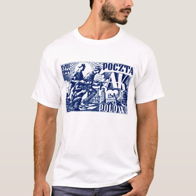 T-shirt Soulèvement de Varsovie 1944 (Devant)