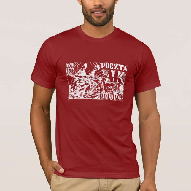 T-shirt Soulèvement de Varsovie 1944 (Devant)