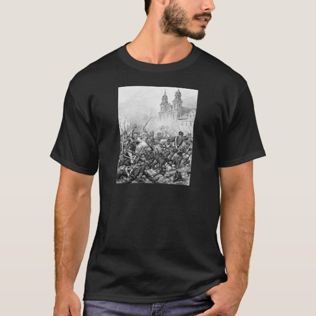 T-shirt Soulèvement de Varsovie de 1794 (Devant)