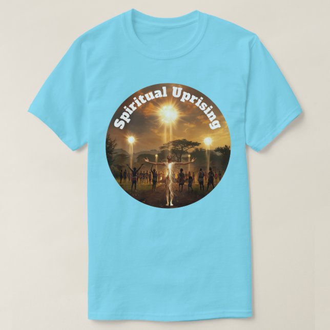 T-shirt Soulèvement spirituel (Design devant)