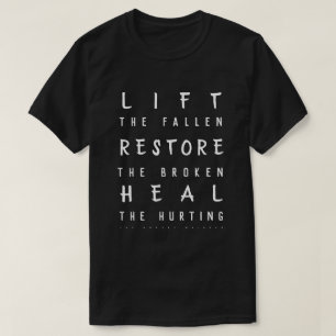 T-shirt Soulevez tombé (l'obscurité)