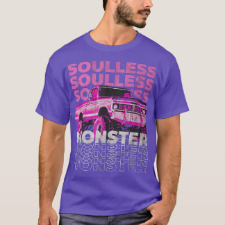 T-shirt Soulless Monster Truck Vaporwave Aesthetic 