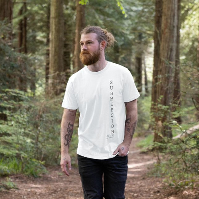 T-shirt Soumission Jiu Jitsu (Créateur téléchargé)