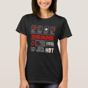 T-shirt Sound Engineer Allrounder Fun Music Party
