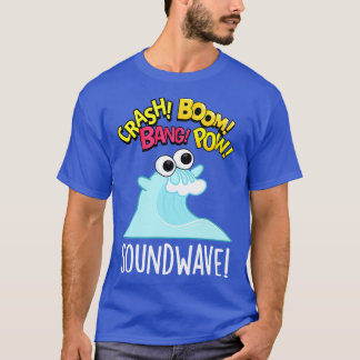 T-shirt Sound Wave Funny Ocean Pun