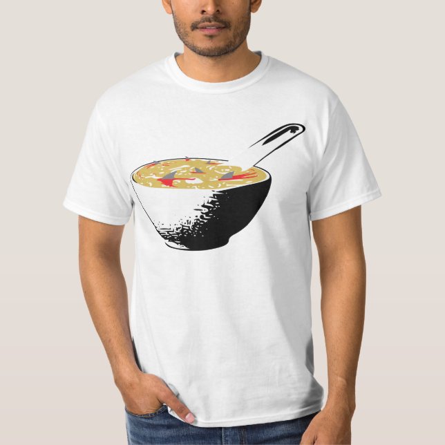 T-shirt soupe d'ailerons de requin (Devant)