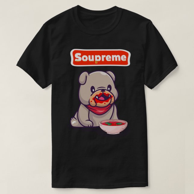 T-shirt Soupe de bonne soupe du sud Manger la soupe sept 1 (Design devant)