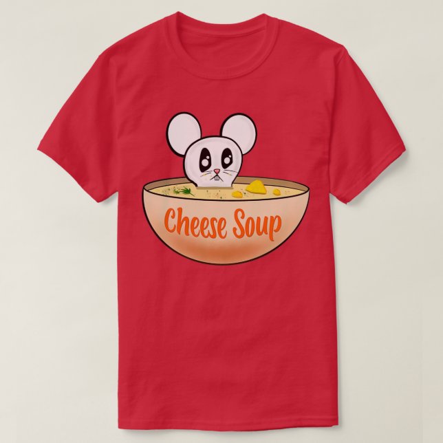 T-shirt Soupe de fromage (Design devant)