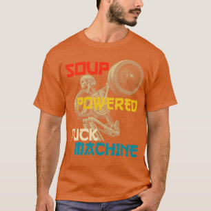 T-shirt Soupe de machine alimentée en soupe alimentée en F