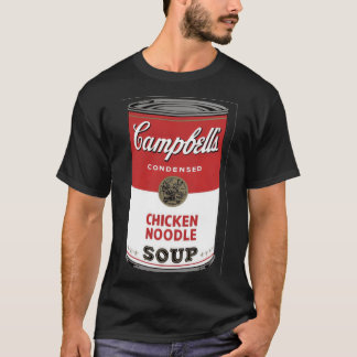 T-shirt Soupe de nouilles de poulet vintage Campbells Surd
