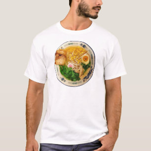 T-shirt Soupe de nouilles de Ramen de porc
