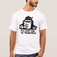 Soupe gratuite pour la tee Révolution