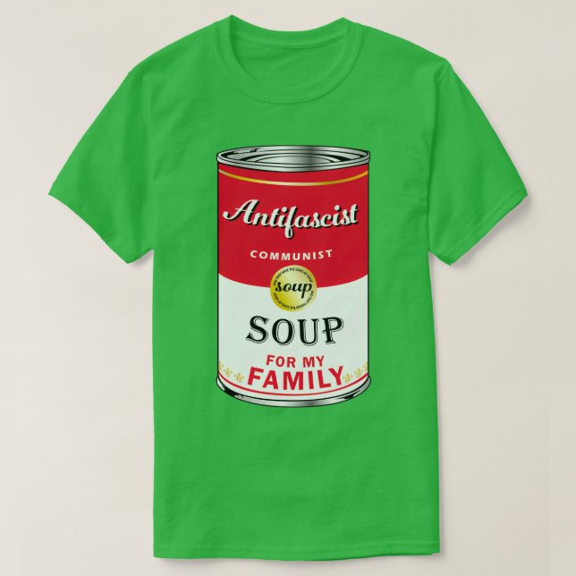 T-shirt Soupe pour ma famille 3 (Design devant)