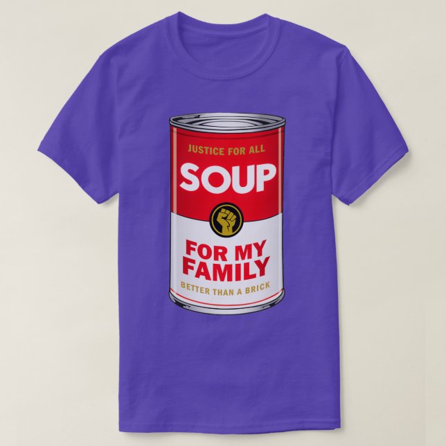T-shirt Soupe pour ma familleTShirt 1 (Design devant)