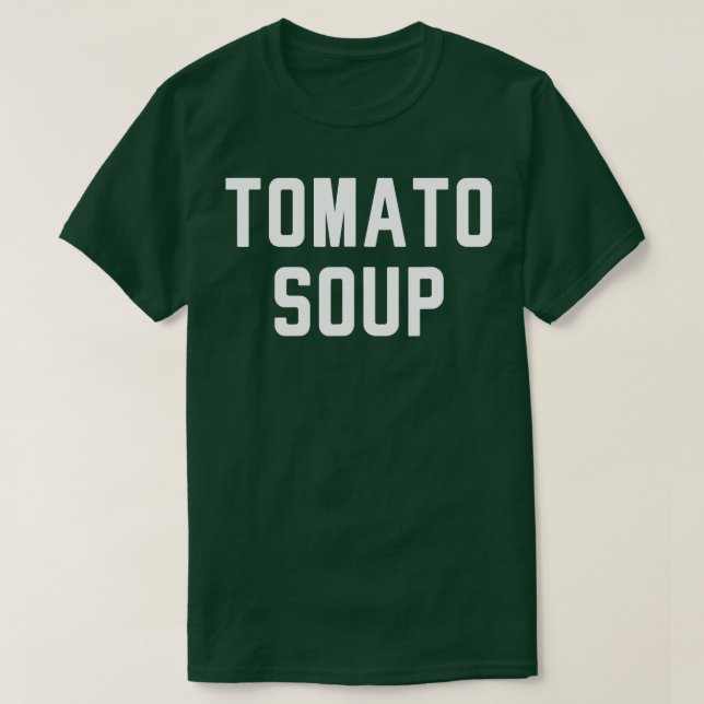 T-shirt Soupe Tomate Et Fromage Grillé Costumes Correspond (Design devant)