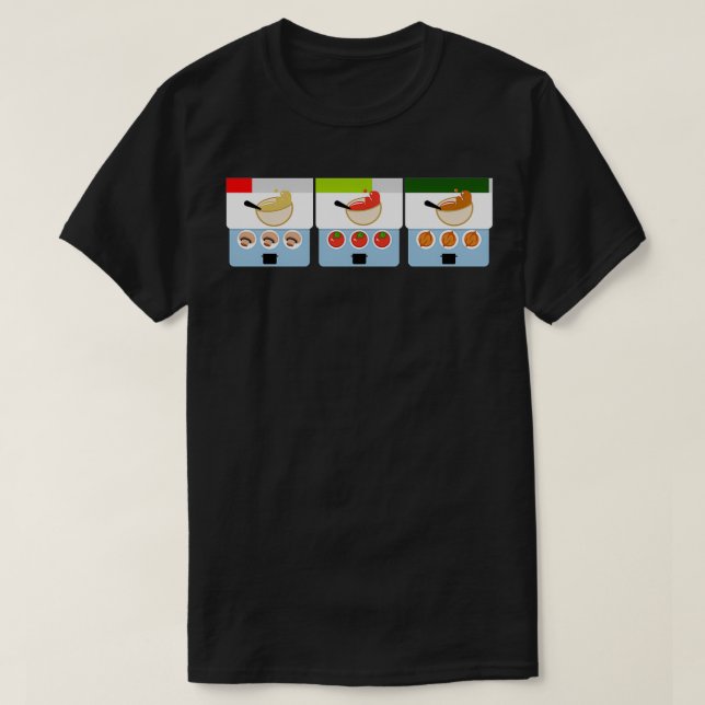 T-shirt Soupe trop cuite à servir (Design devant)