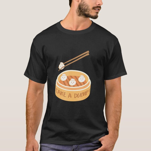 T-shirt Soupes de dumping Soupes de dumping Dumpling Vapeu (Devant)