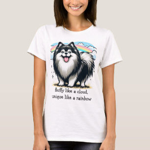 T-shirt souple comme un nuage, unique comme un arc en ciel
