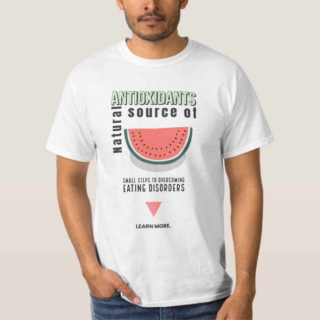 T-shirt source naturelle d'antioxydants free Palestine (Devant)