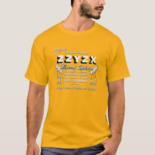 T-shirt Sources minérales ZZYZX