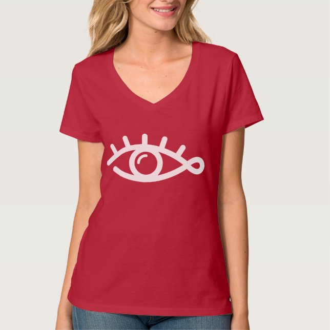 T-shirt Sourcils minimaux (Devant)