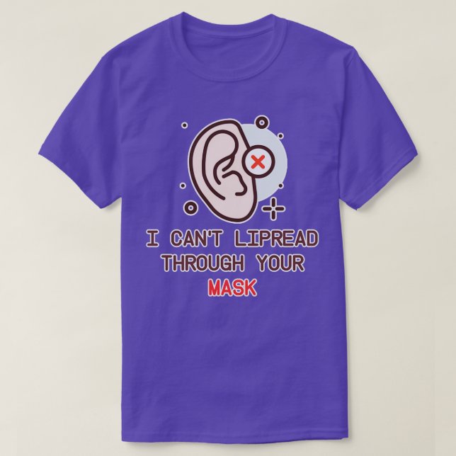 T-shirt Sourd 10 (Design devant)