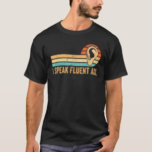 T-shirt Sourde Fierté Sensibilisation Langue des signes Je