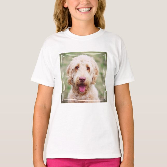 T-shirt Souriant d'endoodle doré (Devant)