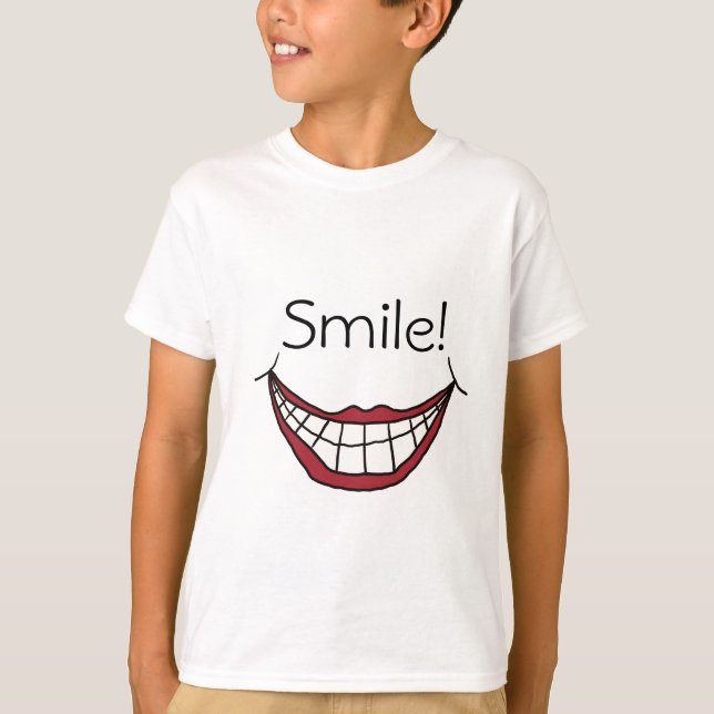 T-shirt Souriez !  (Devant)