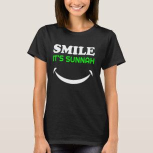 T-shirt Souriez Sa Sunna - Motivation De L'Inspiration Isl