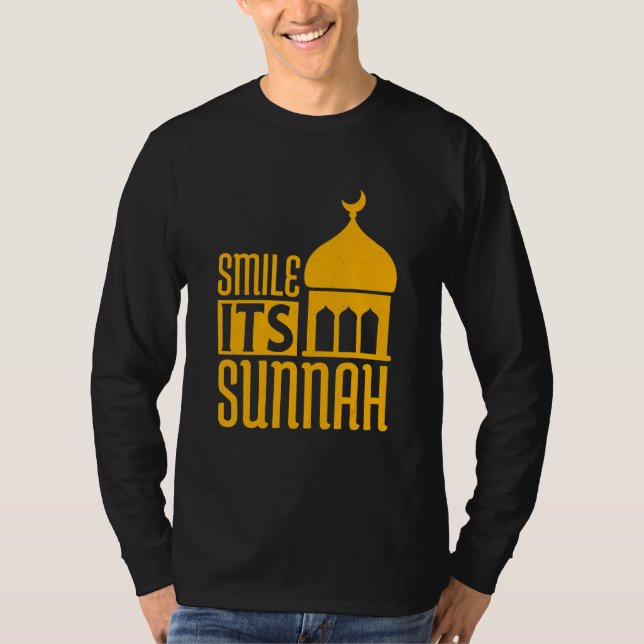 T-shirt Souriez Sa Sunnah (Devant)