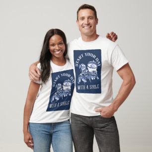 T-shirt Souriez... Si Vous Osez ! Dentiste rétro Tee