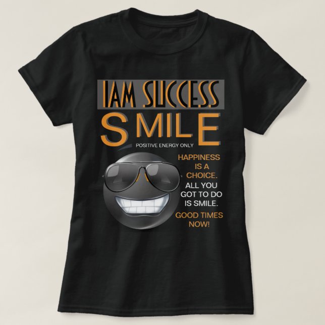 T-SHIRT SOURIRE (Design devant)