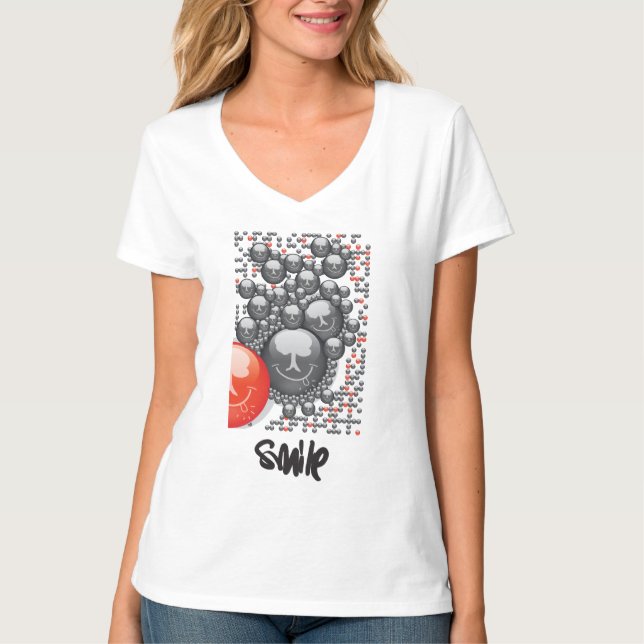 T-shirt sourire (Devant)