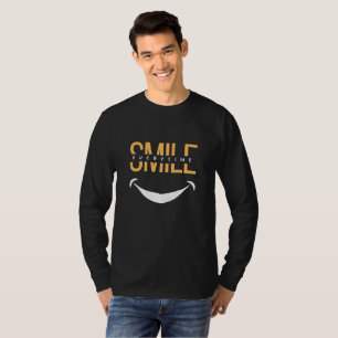 T-shirt Sourire à tout moment – Répandre des vibrations po