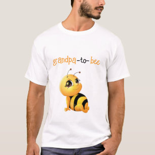 T-shirt Sourire Baby shower D'Abeille Grand-Père Pour Être
