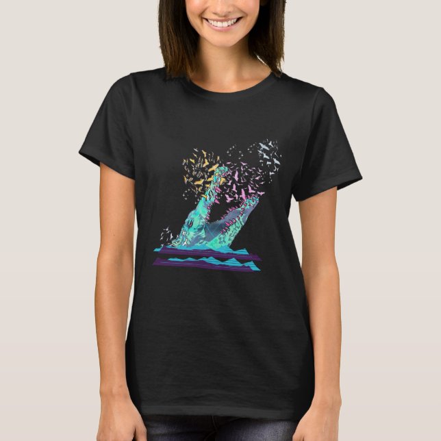 T-shirt Sourire crocodile (Devant)