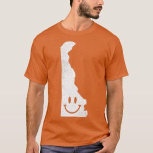 T-shirt Sourire dans DE Funny Delaware Happy Face