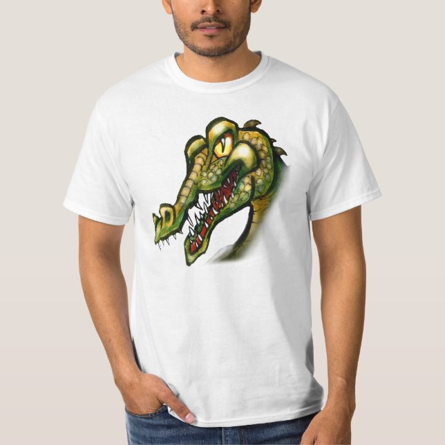 T-shirt Sourire de crocodile (Devant)