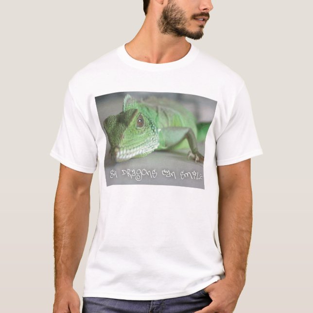 T-shirt Sourire de dragon d'eau (Devant)