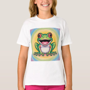 T-shirt Sourire doux de grenouille
