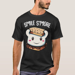 T-shirt Sourire encore plus de jolis Smores Feu de camp de