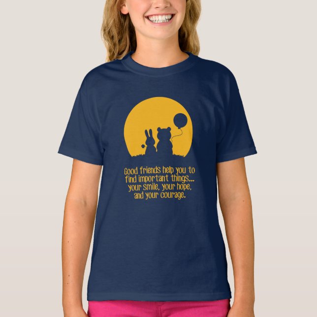 T-shirt Sourire, espoir, courage (Devant)