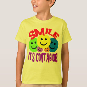 T-shirt SOURIRE IL est CONTAGIEUX