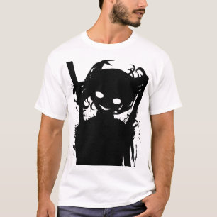 T-shirt Sourire Malveillant : Anime Étrange aux Yeux Brill
