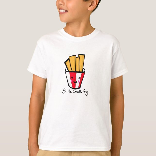 T-shirt Sourire, petite friture (Devant)