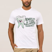 Sourire si vous balayiez aujourd'hui