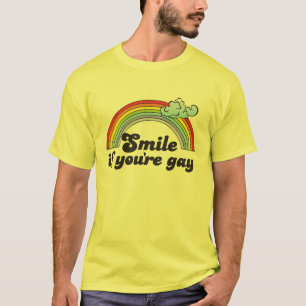 T-shirt SOURIRE SI VOUS êtes GAIS